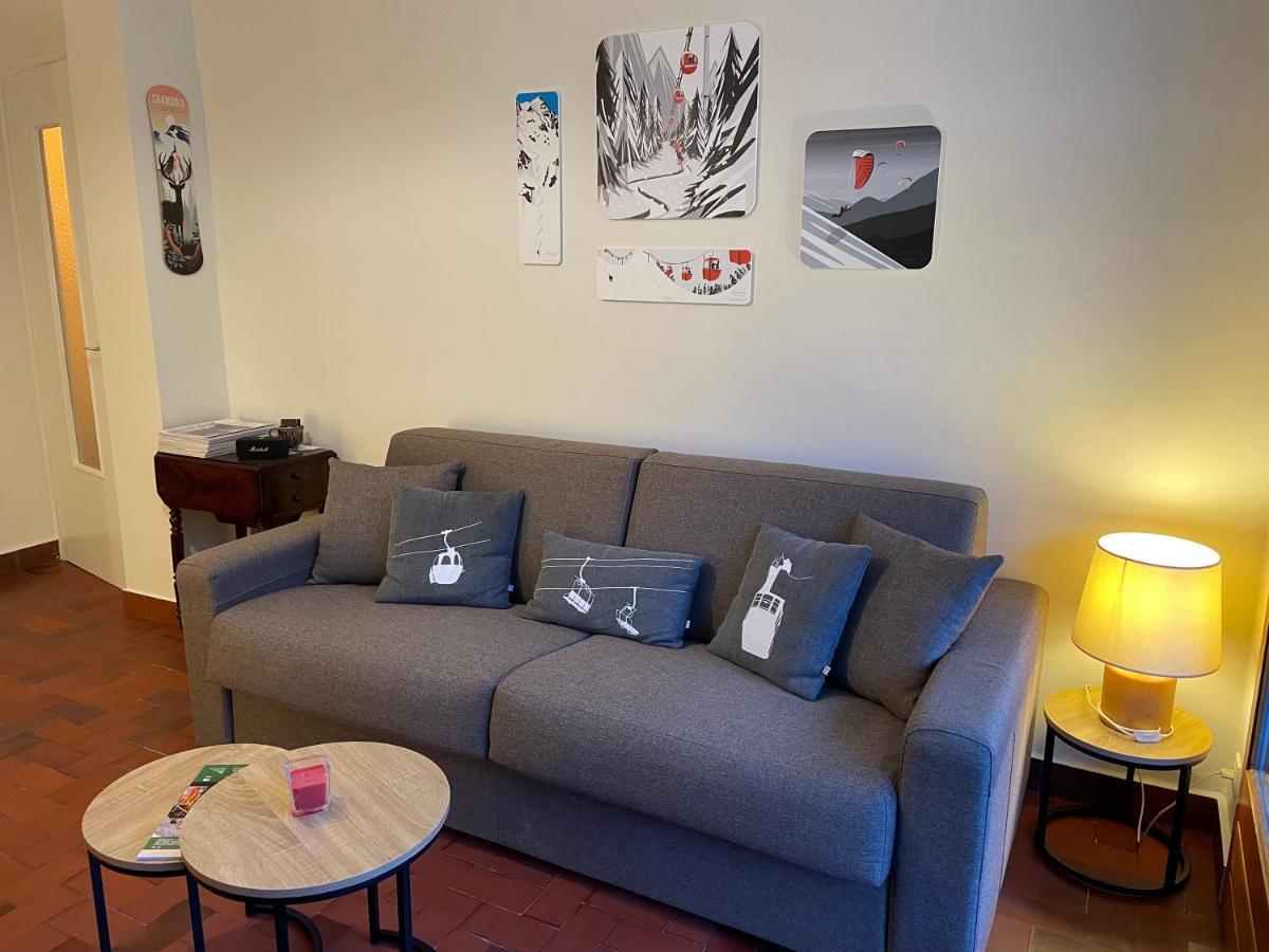 Residence Bois Du Bouchet, Appartement Vue Montagne, Calme, Parking Gratuit, Proche Centre Шамони Экстерьер фото
